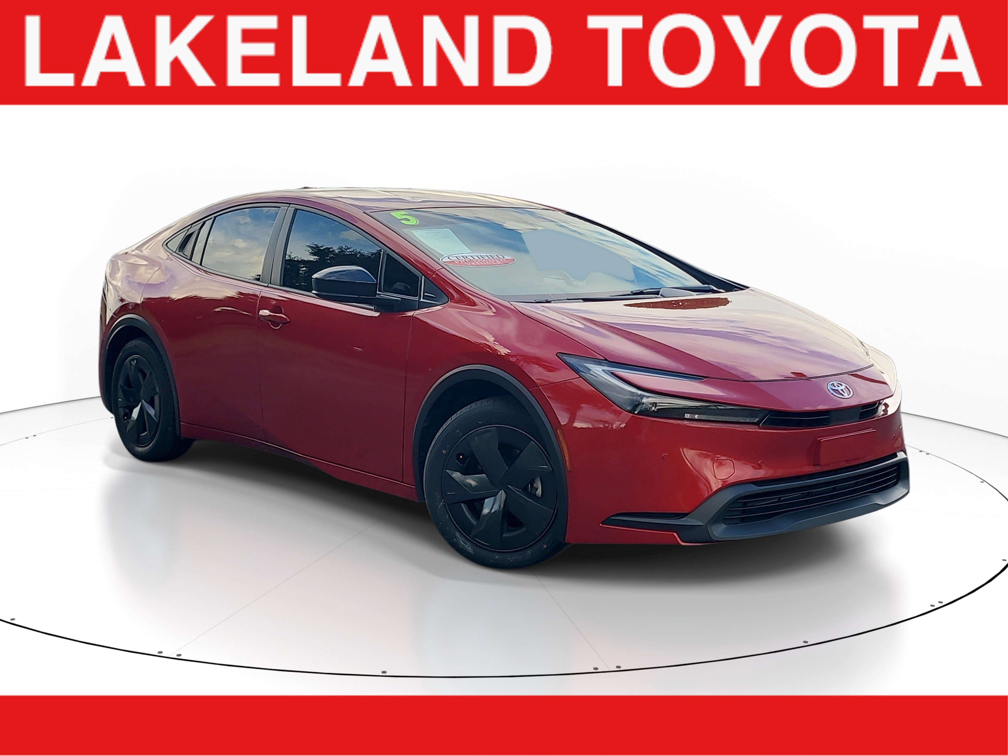 Certified 2025 Toyota Prius LE FWD image 1