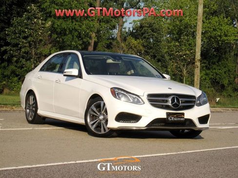 Used 2016 Mercedes-Benz E 350 4MATIC Sedan w/ Premium Package image 1