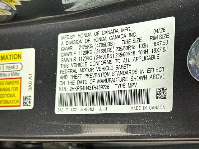 Certified 2026 Honda CR-V EX image 35