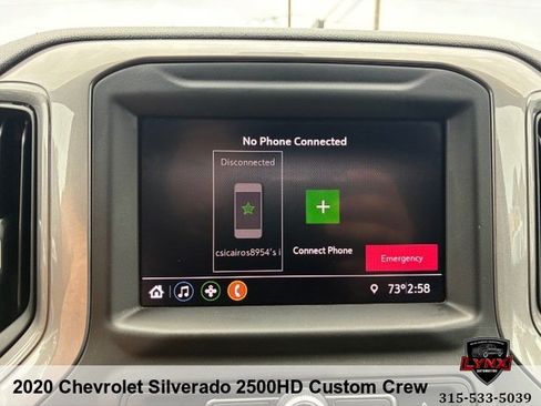 Used 2020 Chevrolet Silverado 2500 Custom w/ Custom Value Package AWD/4WD image 16