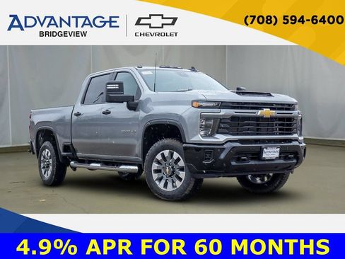 New 2026 Chevrolet Silverado 2500 Custom w/ Custom Value Package AWD/4WD image 1