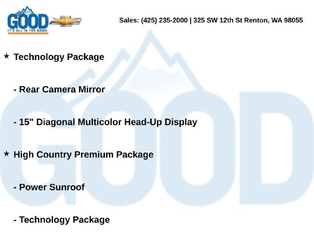 New 2026 Chevrolet Silverado 2500 High Country w/ High Country Premium Package AWD/4WD image 2