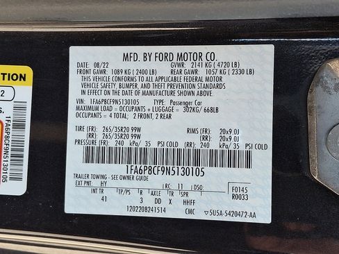 Used 2022 Ford Mustang GT Premium image 25