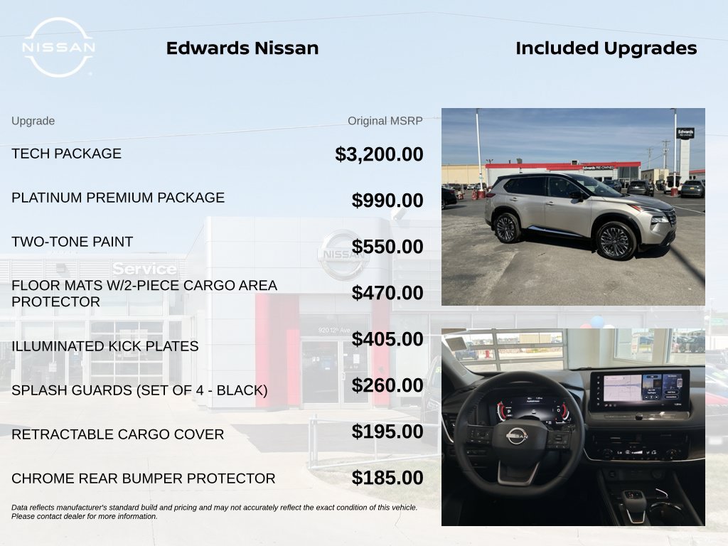 Used 2025 Nissan Rogue Platinum w/ Tech Package AWD/4WD image 4