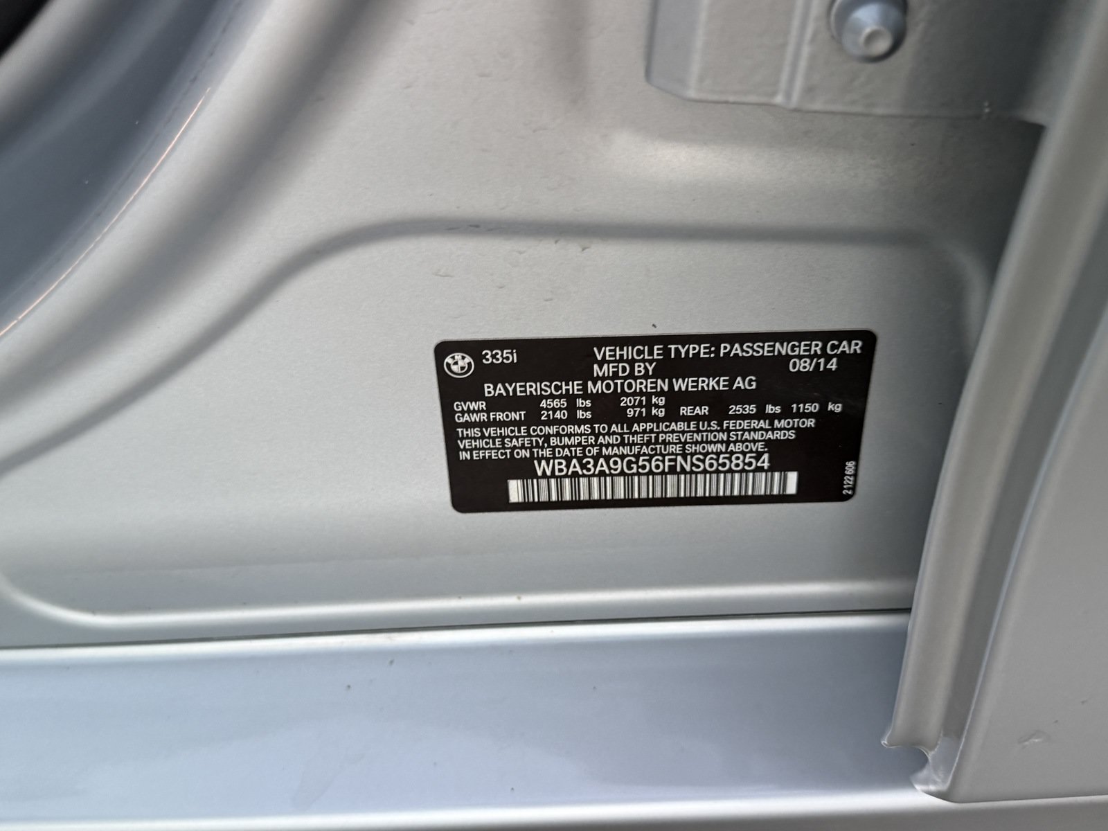 Used 2015 BMW 335i Sedan RWD image 37