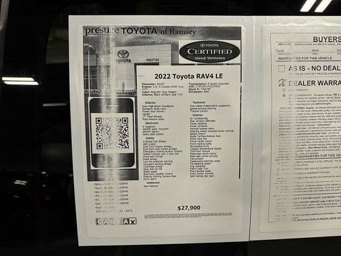 Certified 2022 Toyota RAV4 LE image 13