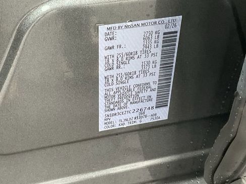 New 2026 Nissan Pathfinder SL w/ Cargo Package image 37