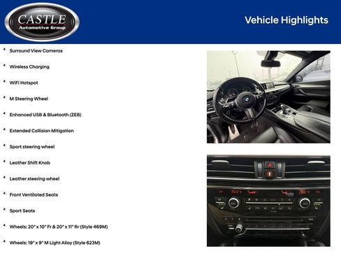 Used 2019 BMW X6 xDrive35i w/ M Sport Package image 10