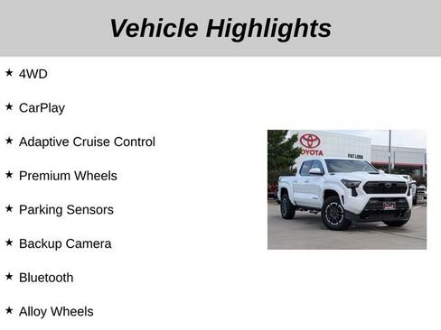 Used 2025 Toyota Tacoma TRD Sport AWD/4WD image 5
