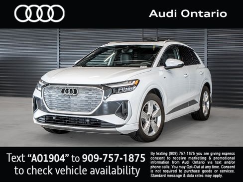 Used 2025 Audi Q4 e-tron Premium Plus w/ Premium Plus AWD/4WD image 1