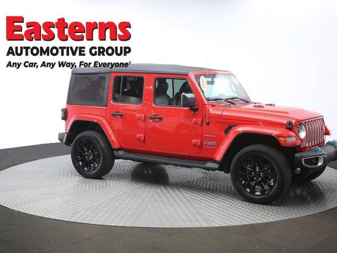 Used 2023 Jeep Wrangler Sahara 4xe w/ Cold Weather Group image 49