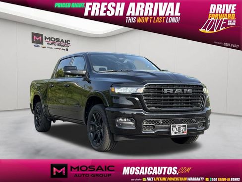 Used 2025 RAM 1500 Laramie w/ Night Edition AWD/4WD image 1