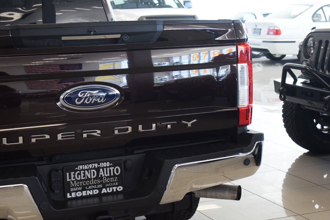 Used 2018 Ford F250 Lariat w/ Lariat Ultimate Package RWD image 17