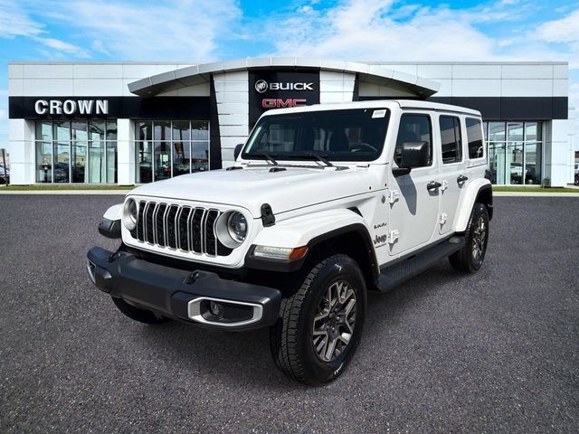 Used 2024 Jeep Wrangler Unlimited Sahara w/ Safety Group AWD/4WD image 1
