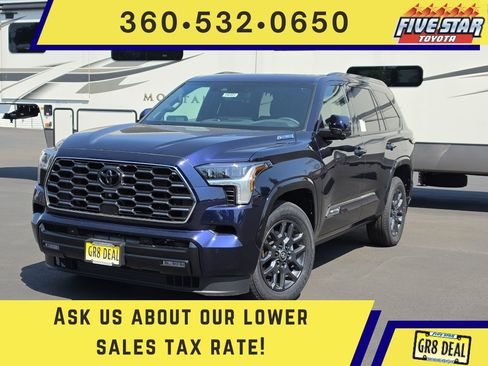 New 2026 Toyota Sequoia Platinum AWD/4WD image 1