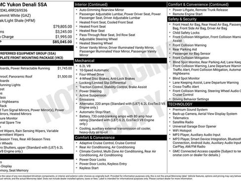 Used 2024 GMC Yukon Denali AWD/4WD image 6