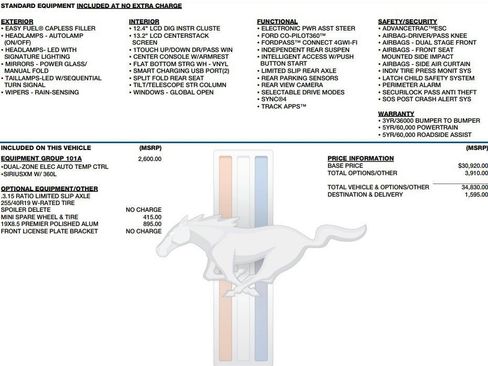 Used 2024 Ford Mustang Coupe image 2