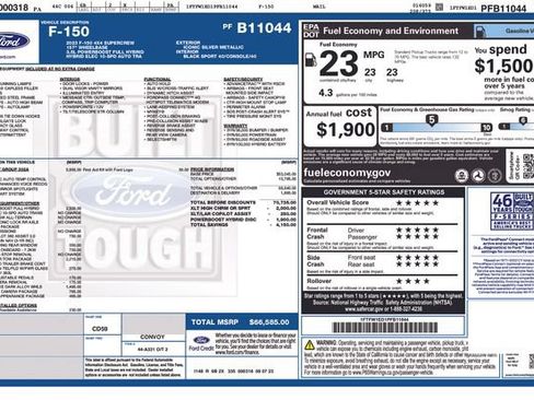 Used 2023 Ford F150 XLT w/ Equipment Group 302A High AWD/4WD image 36