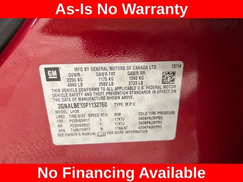 Used 2015 Chevrolet Equinox LT image 26