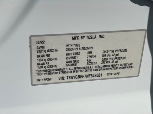 Used 2022 Tesla Model Y Performance AWD/4WD image 32