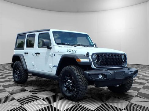 Used 2025 Jeep Wrangler Unlimited Sport S 4xe AWD/4WD image 1