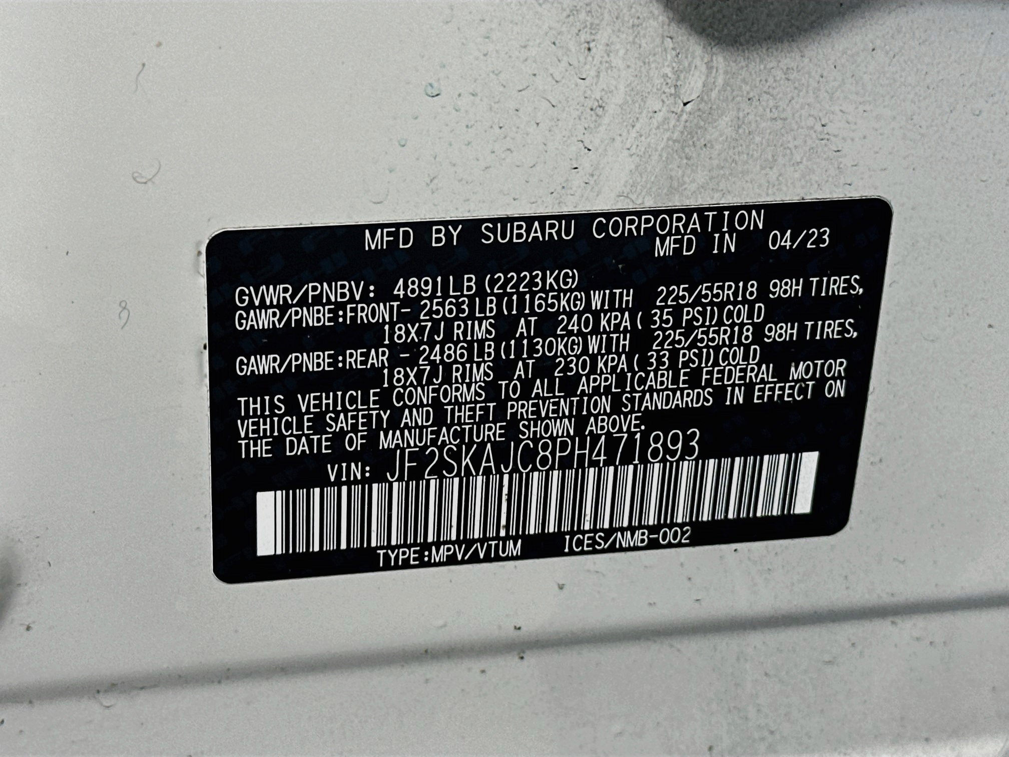 Used 2023 Subaru Forester Sport AWD/4WD image 32