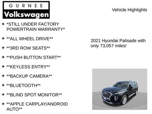 Used 2021 Hyundai Palisade SE AWD/4WD image 7