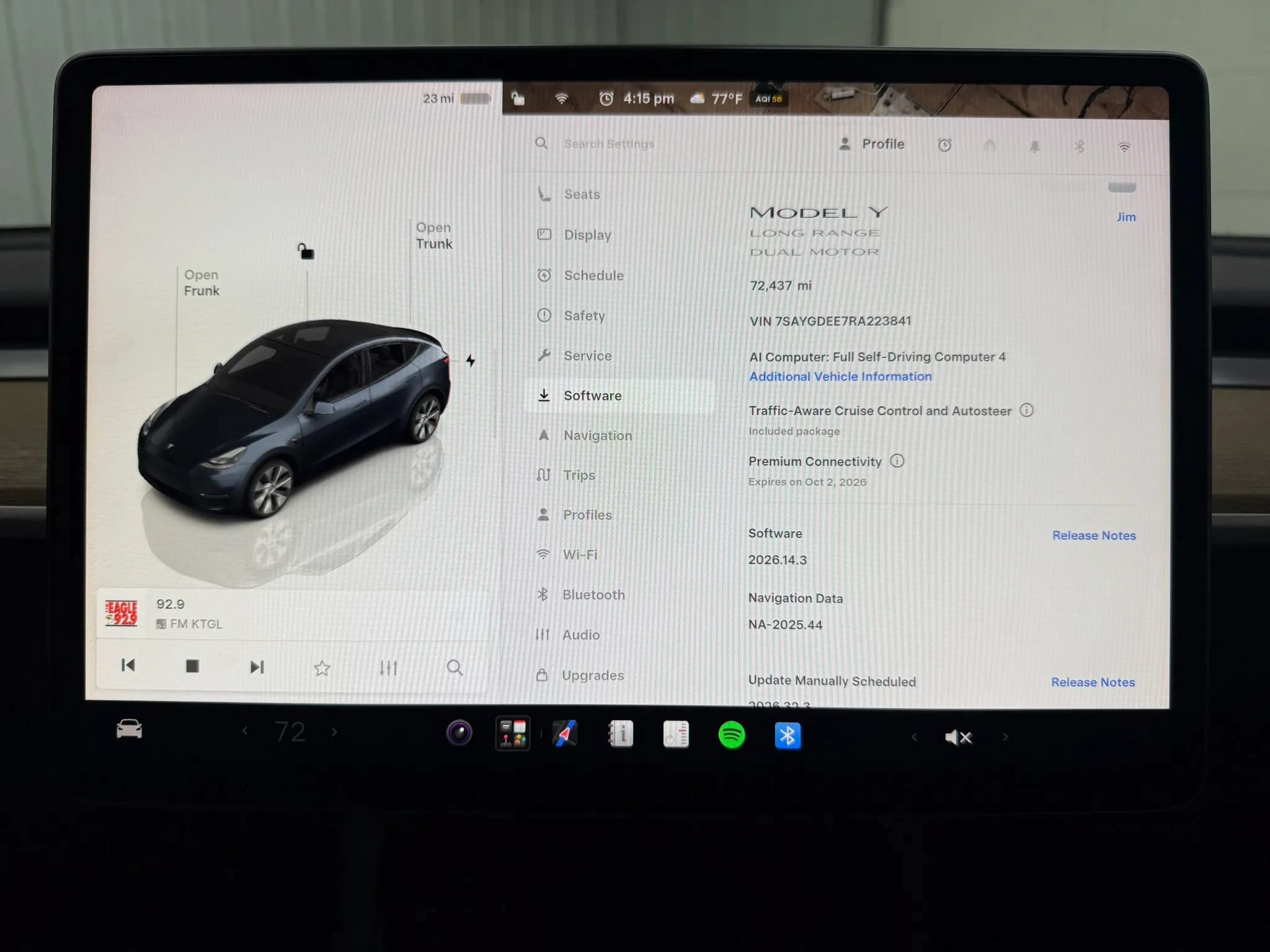 Used 2024 Tesla Model Y Long Range AWD/4WD image 21