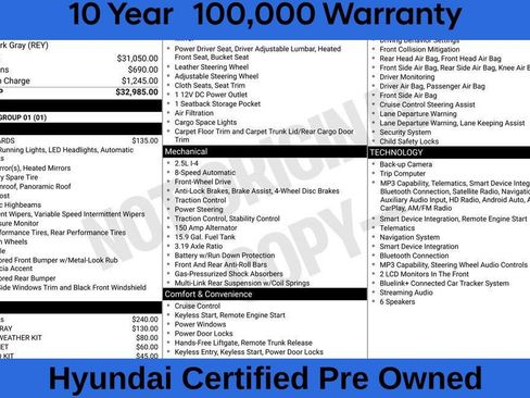 Certified 2025 Hyundai Sonata SEL FWD image 9