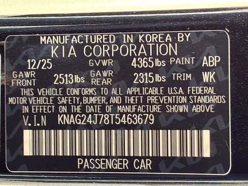 New 2026 Kia K5 LXS FWD image 40
