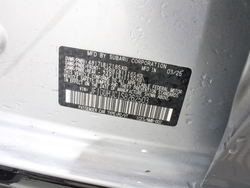 Certified 2025 Subaru Impreza RS w/ Popular Package #1 image 36