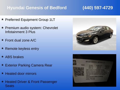 Used 2024 Chevrolet Malibu LT FWD image 7