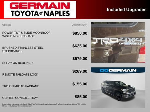 Used 2020 Toyota Tundra 1794 Edition w/ TRD Off-Road Package AWD/4WD image 5