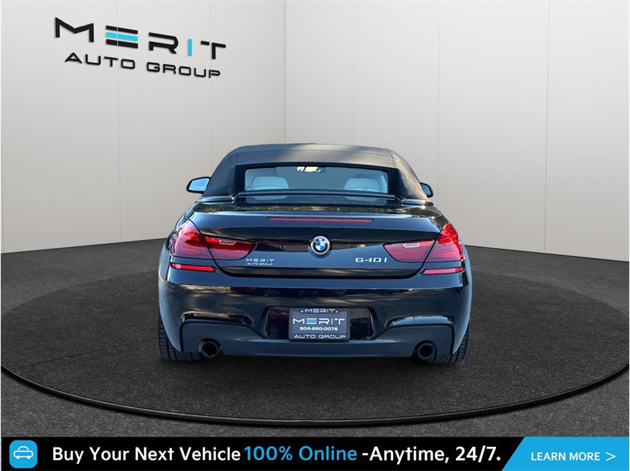 Used 2017 BMW 640i Convertible RWD image 8