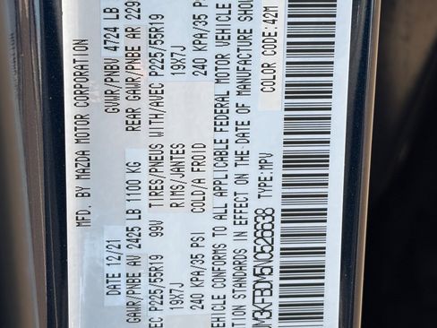 Used 2022 MAZDA CX-5 AWD 2.5 S w/ Premium Package image 34