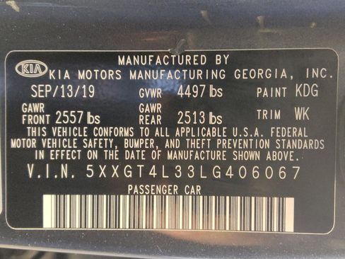 Used 2020 Kia Optima S FWD image 33