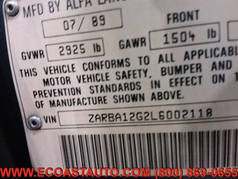 Used 1990 Alfa Romeo Spider Veloce image 13