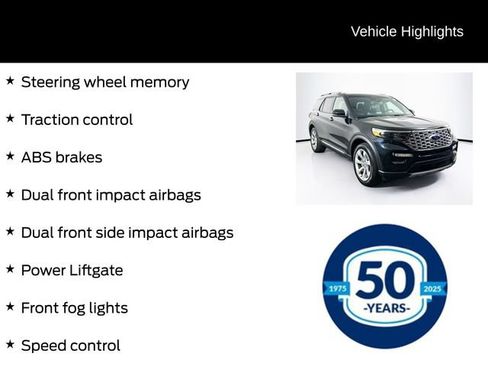 Certified 2020 Ford Explorer Platinum w/ Premium Technology Package AWD/4WD image 31