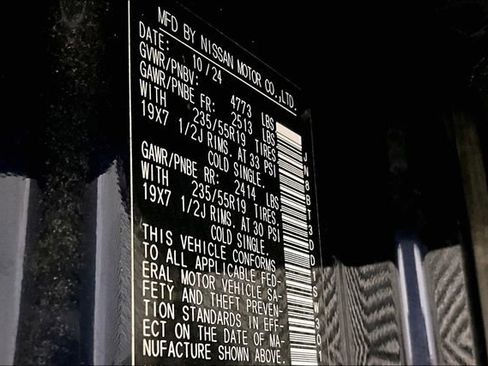 New 2025 Nissan Rogue Platinum w/ Platinum Premium Package image 38