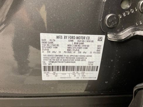 New 2026 Ford Explorer ST-Line w/ ST-Line Street Pack RWD image 26