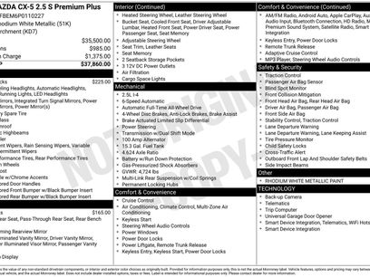 Used 2023 MAZDA CX-5 AWD 2.5 S w/ Premium Plus Pkg