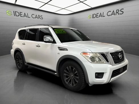 Used 2017 Nissan Armada Platinum w/ Captain Seat Package AWD/4WD image 3