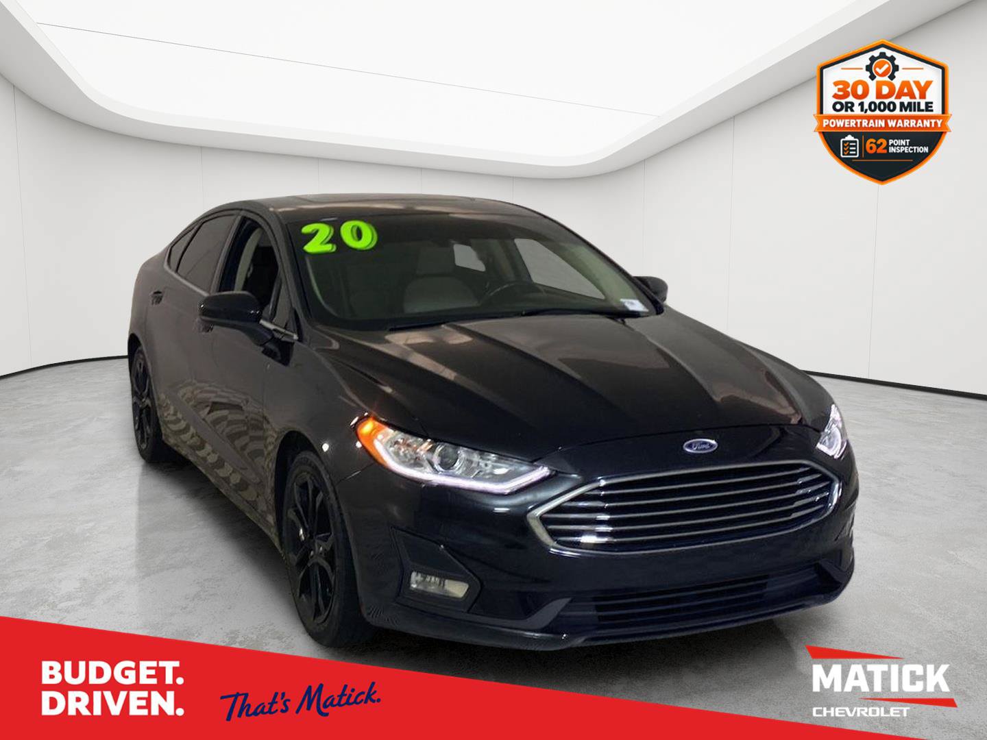 Used 2020 Ford Fusion SE w/ Equipment Group 151A FWD image 1