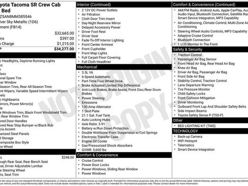 Used 2021 Toyota Tacoma SR image 30