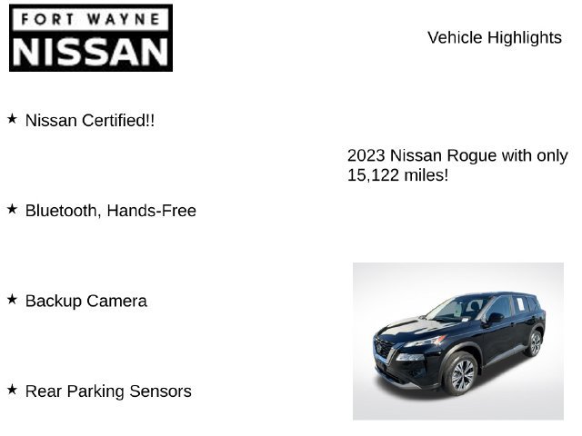 Certified 2023 Nissan Rogue SV AWD/4WD image 8