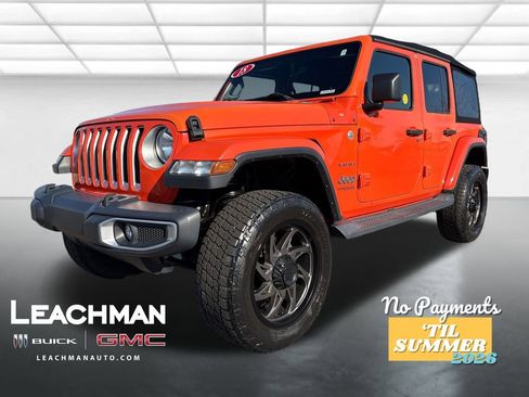 Used 2018 Jeep Wrangler Unlimited Sahara image 9