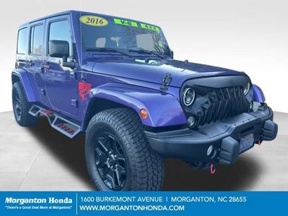 Used 2016 Jeep Wrangler Unlimited Sahara