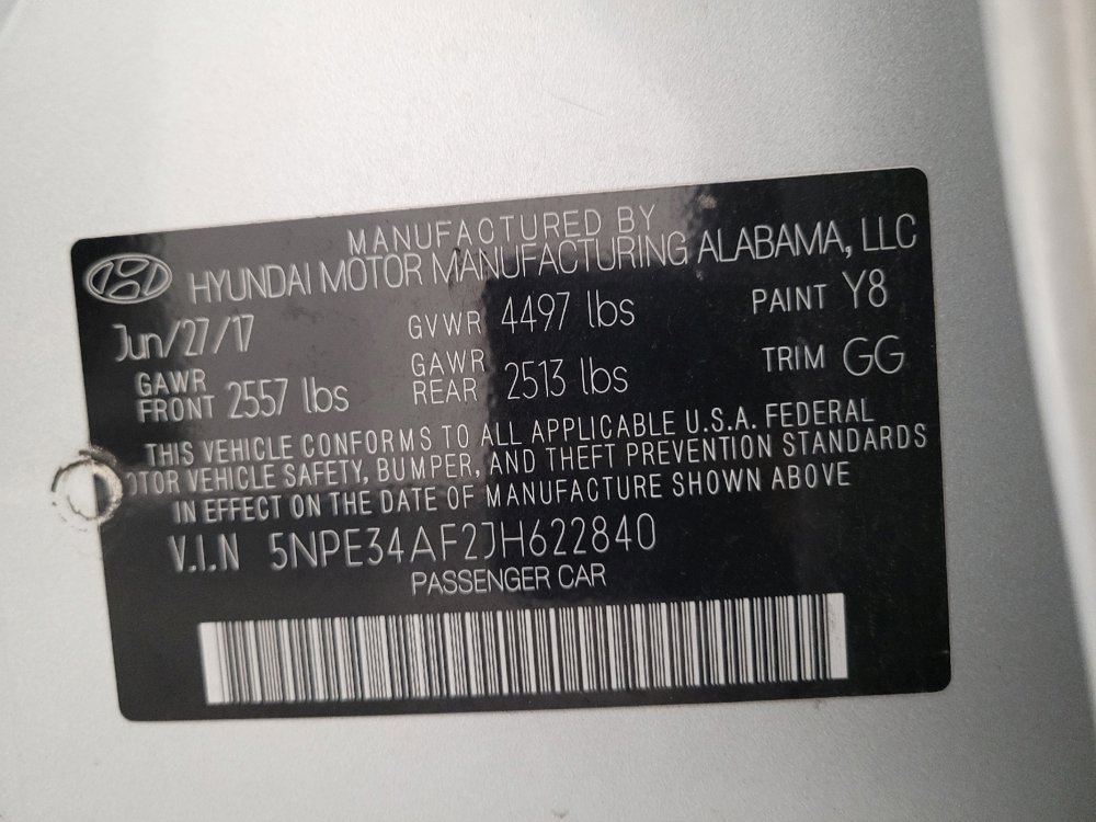 Used 2018 Hyundai Sonata SEL FWD image 33