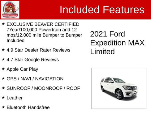 Used 2021 Ford Expedition Max Limited RWD image 4