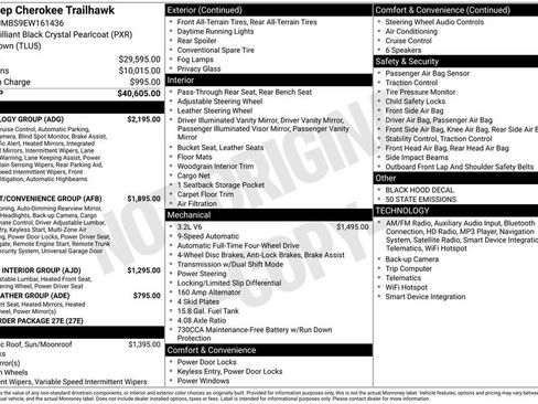 Used 2014 Jeep Cherokee Trailhawk w/ Technology Group image 6